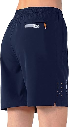 Miniatura 10 de NORTHYARD Pantalones cortos deportivos de senderismo para mujer de secado rápido ligeros para correr gimnasio entrenamiento con 3 bolsillos con