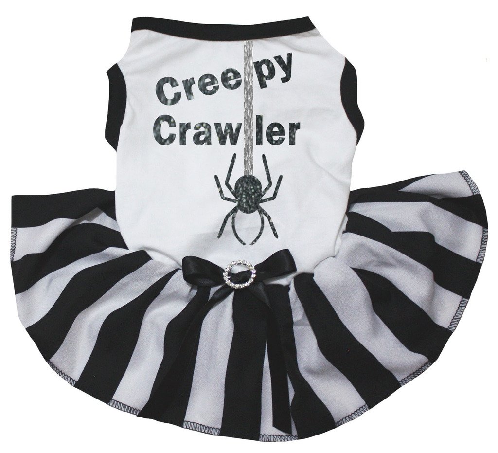Robe chien Creepy Crawler contre les frottements du harnais pour chiot