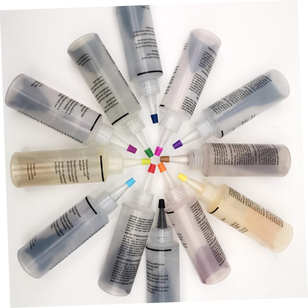 Tie Dye Kit for Cotton Clothes Cold Water Pigment Set No Mixing Required Boys and Girls Family Fun