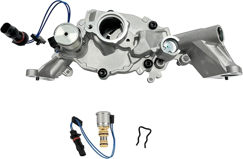 Bomba de óleo NITOYO 68252670AA com solenoide 926-235 para motores V6 3,2 L e 3,6 L – 1 unidade