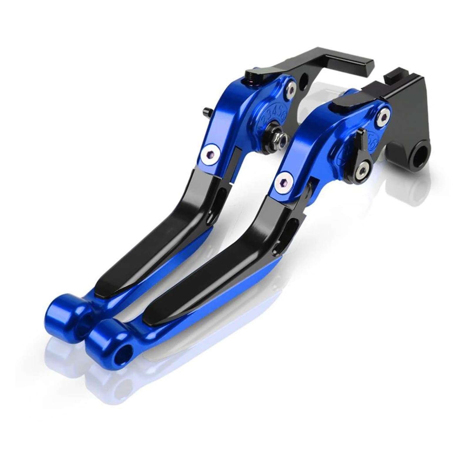 Mamxvkvzeu A2 Motorbike Brake Clutch Handle Levers Motorcycle Extendable Adjustable Brake Clutch Levers Handlebar Grips For Zx6r Zx 6R 636 Zx6 R Zx-6R 2005 2006(A2)