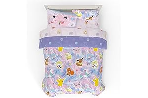 Franco Pokemon Girl Anime Kids Bedding Super Soft Comforter and Sheet Set...