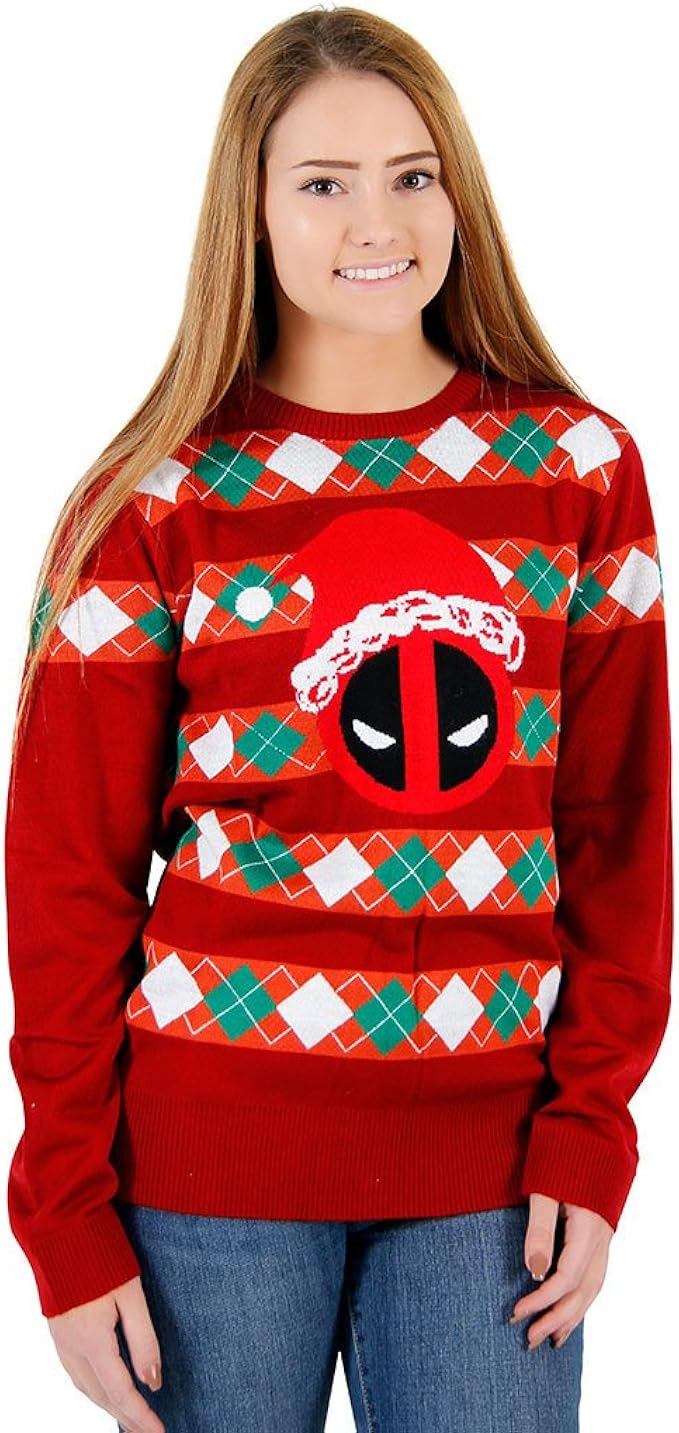 marvel holiday sweater