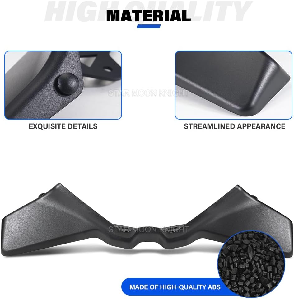 Daytona660 Frontal Wing For Daytona 660 2024 2025 Aerodynamic Wing Spoiler Lower Naked Fairing Accessories