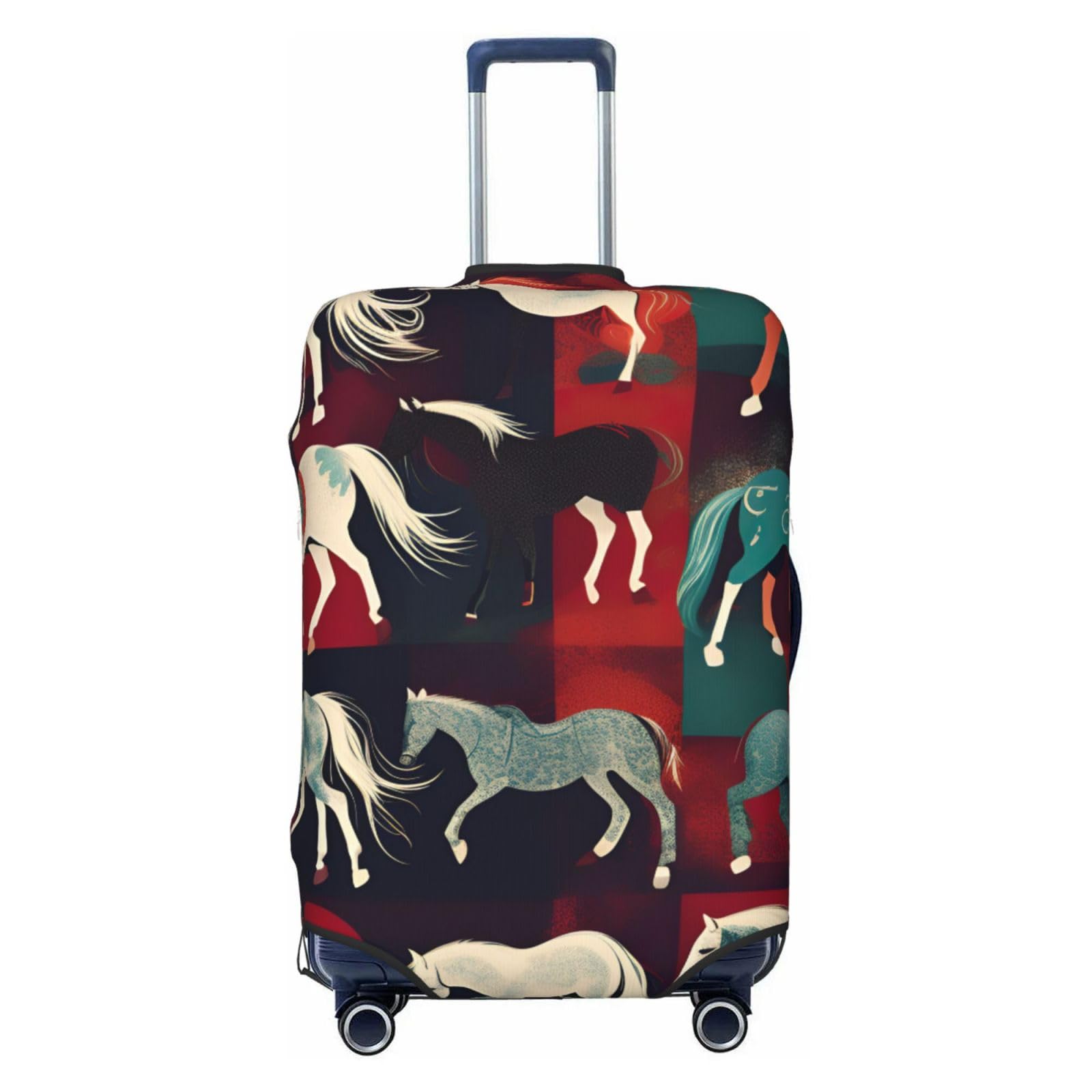 Housse de protection extensible pour valise rigide souple L - 8