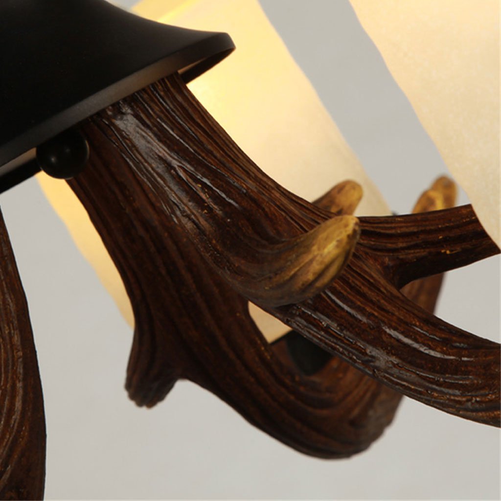 American Country Retro Creative Antler lampadario Europeo personalità Europeo di Lusso di Lusso Club Hotel Hotel Landiera lampadario Comodo Anniversario