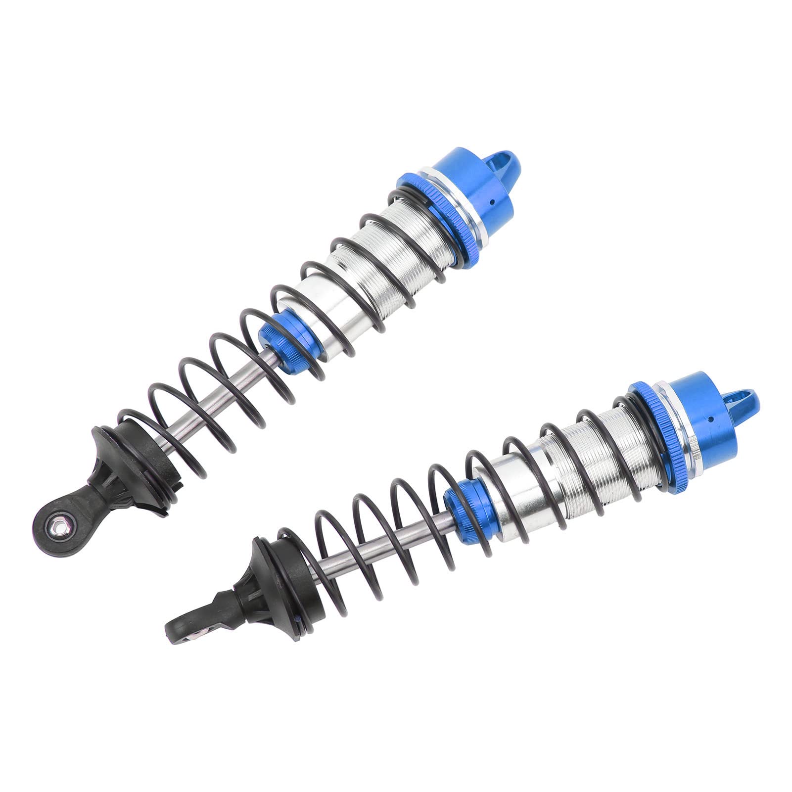 Amortyzator tylny RC Profesjonalny amortyzator tylny samochodu RC ze stopu aluminium do serii 1/7 1/8 RC (Niebieski)