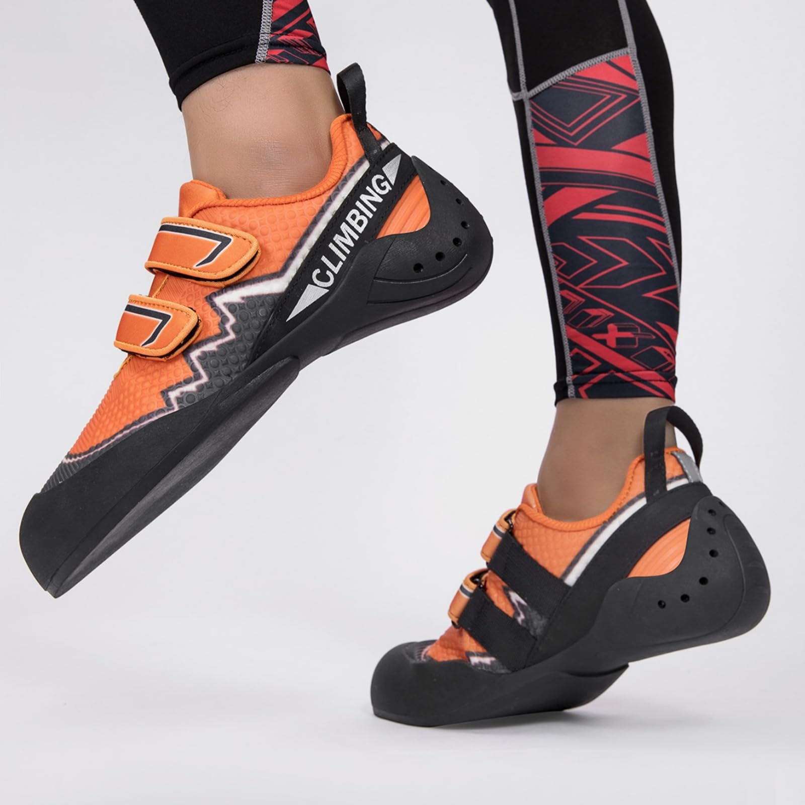 Zapatillas De Escalada Zapatillas De Escalada En Roca para Principiantes para Interior Y Exterior para Hombres Y Mujeres con Doble Correa Y Ligeras