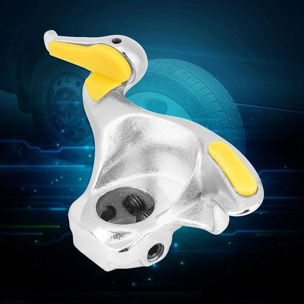 Qiilu 30mm Changeur de Pneu de Voiture en Acier Inoxydable, Montage Démontage Tête de Canard Outil Installation de Pneu Dépose Réparation Gadgets