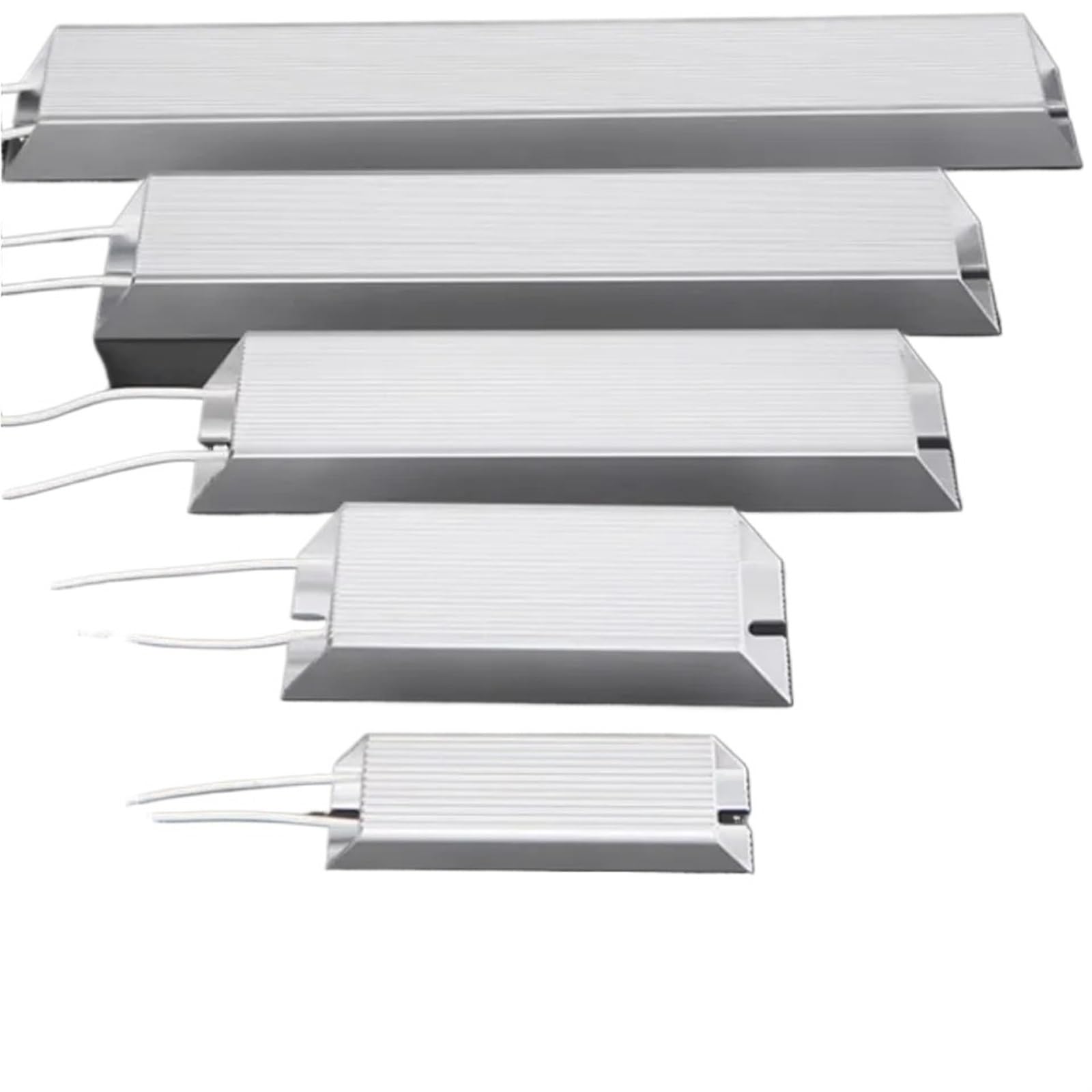 TimoBifu 1Pcs Brake Resistor RXLG 1000W 1500W Aluminum Shell Resistance 1kw 1.5kw Servo Frequency Conversion High Power 5R 40R 100R 500R (Size : 1kW 20R)