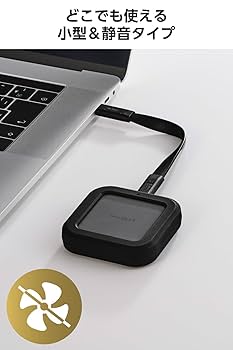 Amazon | エレコム 外付けSSD USB4(Version 1)対応 高速通信