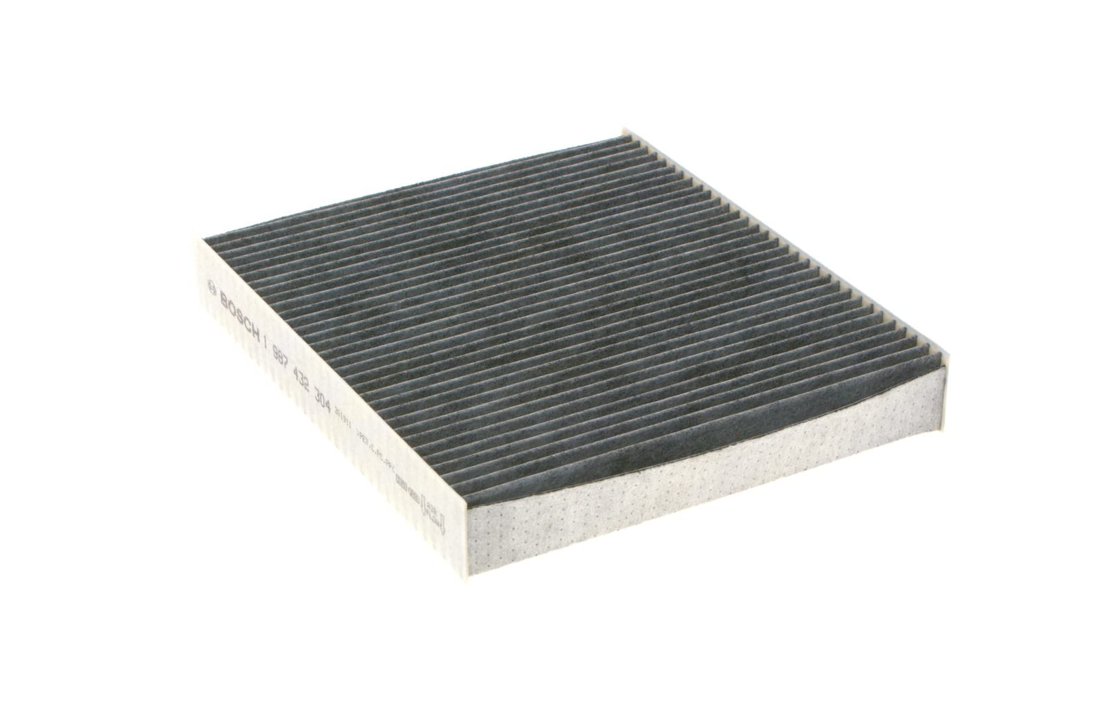 Bosch Filtro Abitacolo ai Carboni Attivi R2304, Filtro di Ricambio - Contro cattivi odori, polline e polvere per un'aria più pulita all'interno del veicolo
