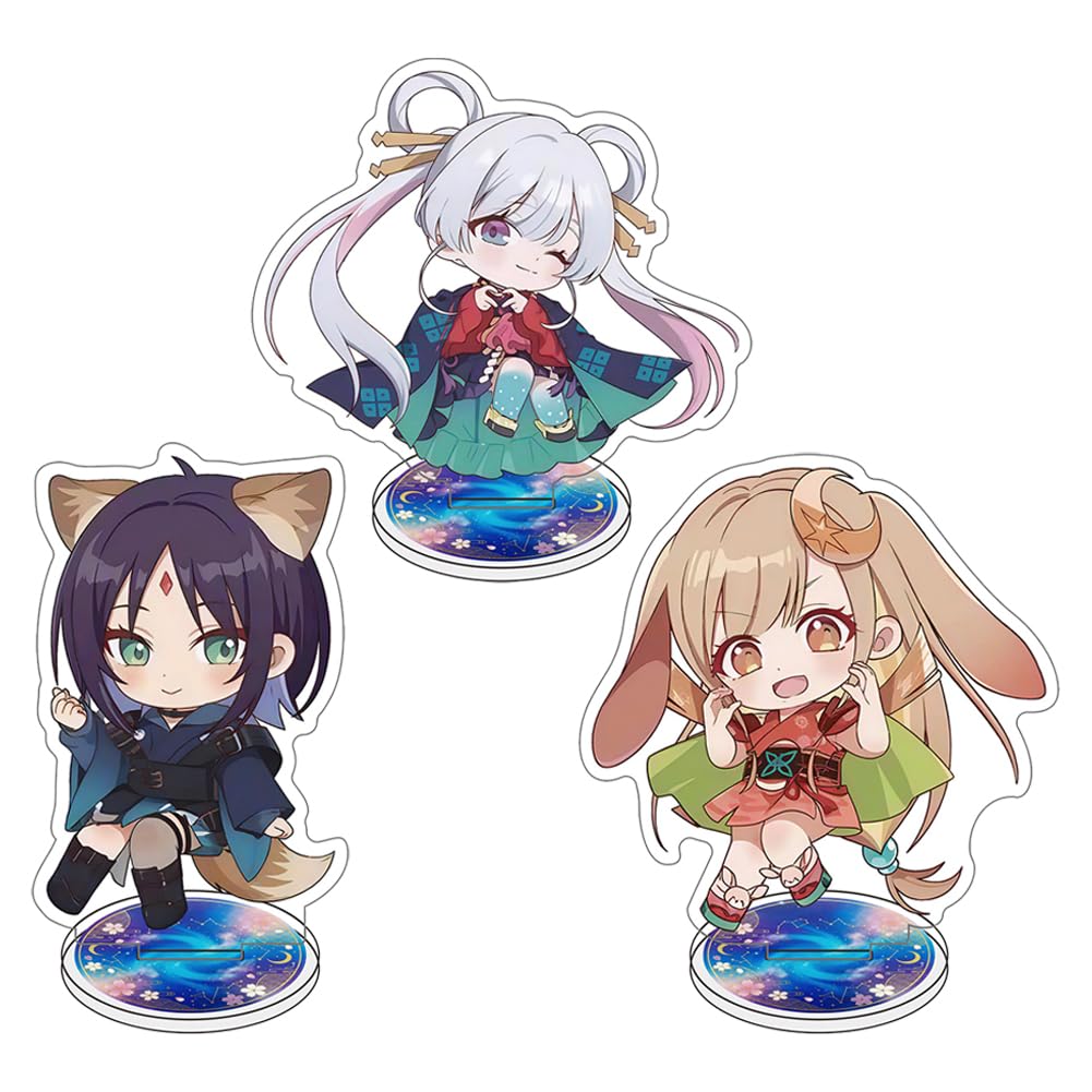 Amazon.co.jp: 超 かぐや姫 アクリルスタンド 10/15cm 3点セット