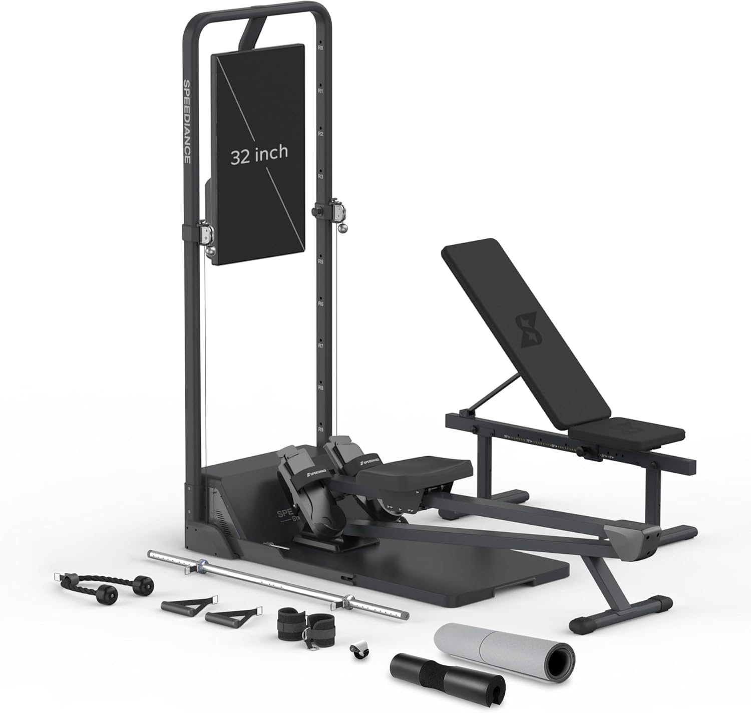 Speediance Gimnasio Inteligente Todo en uno, Equipo de Entrenamiento de Fitness Inteligente, máquina de Entrenamiento de Resistencia Total del Cuerpo, máquina de Entrenamiento de Fuerza