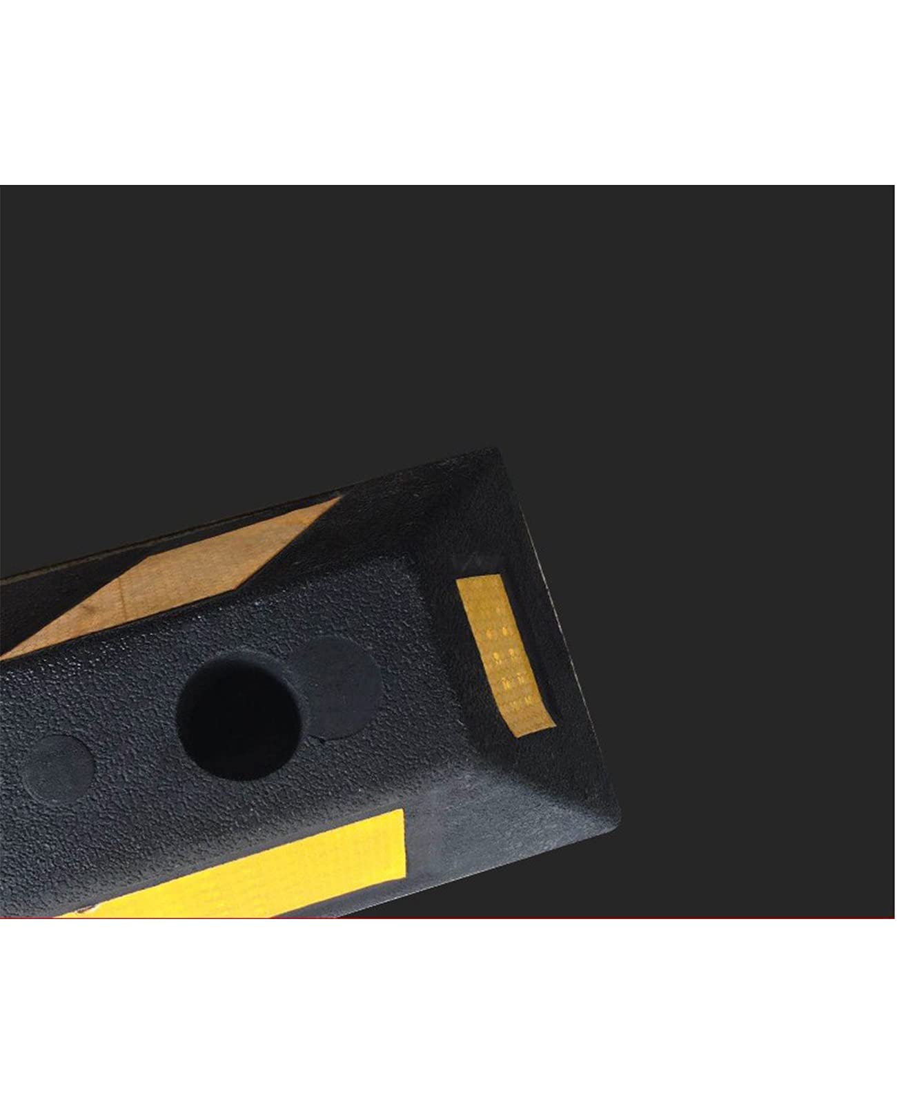 Klin pod koło samochodu, Blokady kół parkingowych wielokolorowe 480x120x85mm