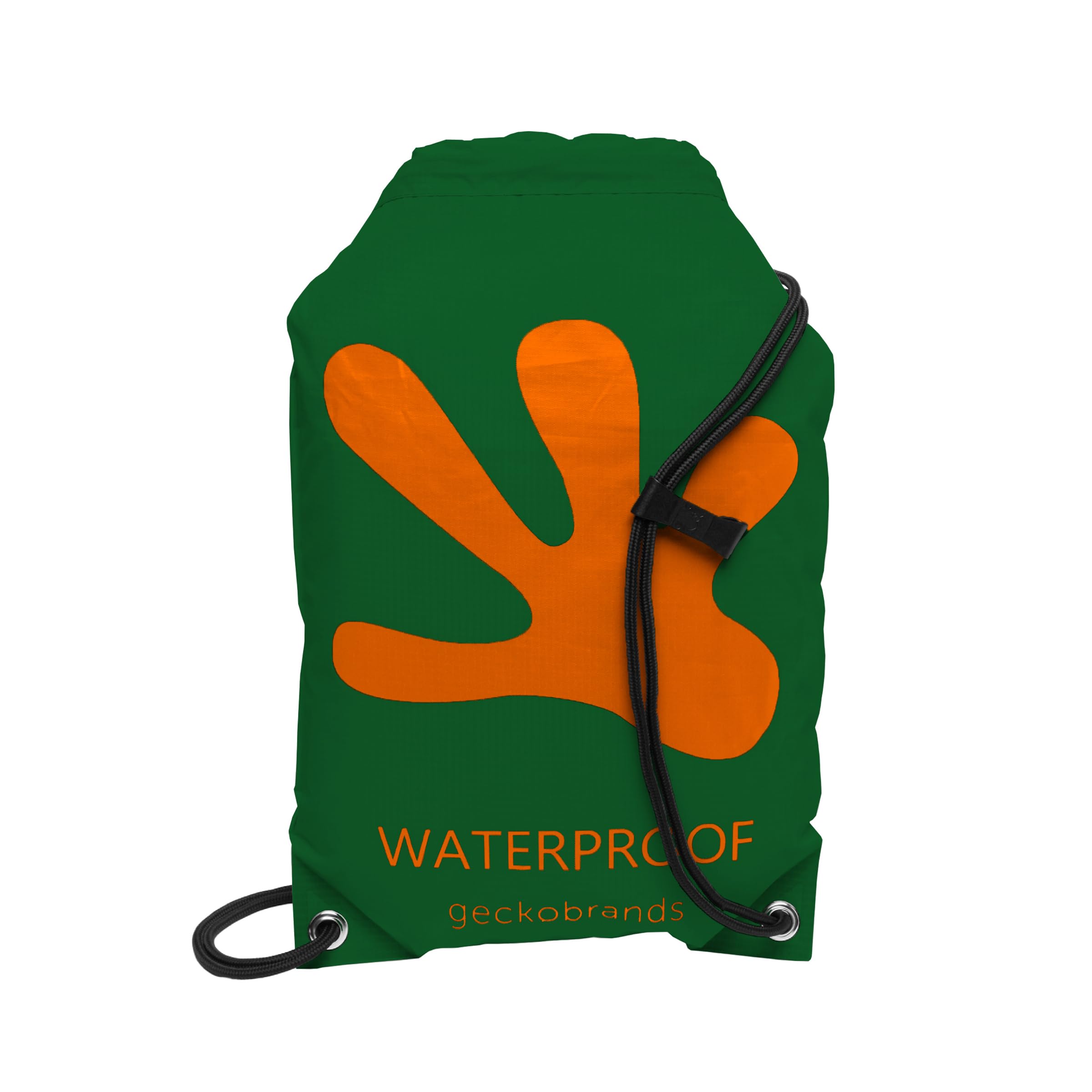 geckobrands Embark 10L Drawstring Backpack – Waterproof, Lightweight Dry Bag for Beach, Hiking, and Light Water Activities
