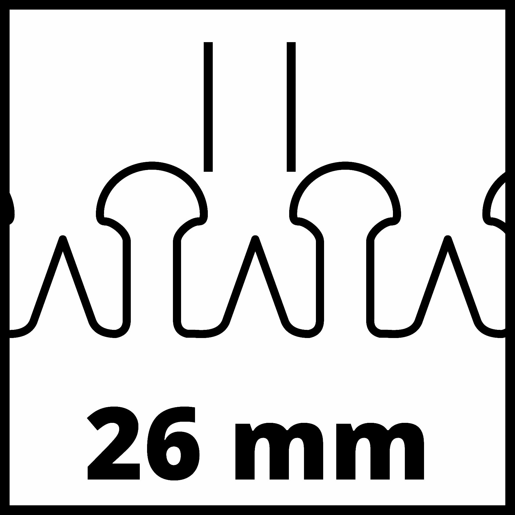 Einhell Aku. nożyce do żywopłotu GE-CH 36/61 Li-Solo Power X-Change (Li-Ion, 36V, metalowa przekładnia, długość ostrza 67 cm, odstęp między zębami 26 mm, z walizką, bez akumulatora i ładowarki).