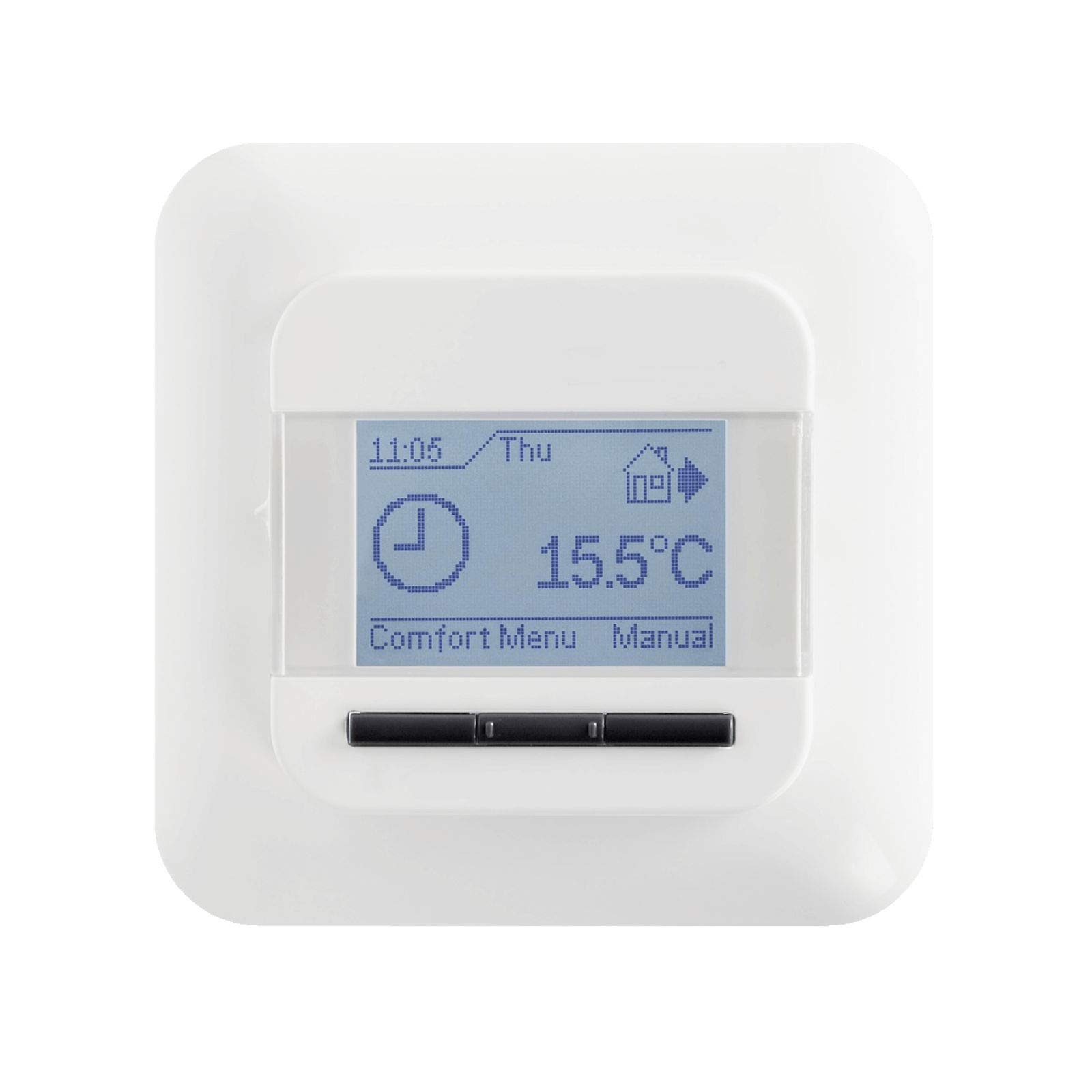 OCD4 Digital Room Thermostat Control for Heating Programmable with Floor Sensor