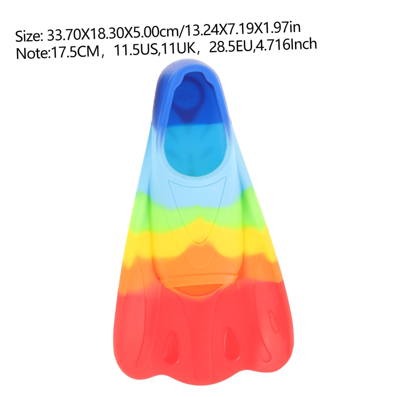 iplusmile Silicone pour Garçon Fille Fins de Natation Légères Confortables pour Garçon Fille Équipement pour Nageurs pour Apprentissage