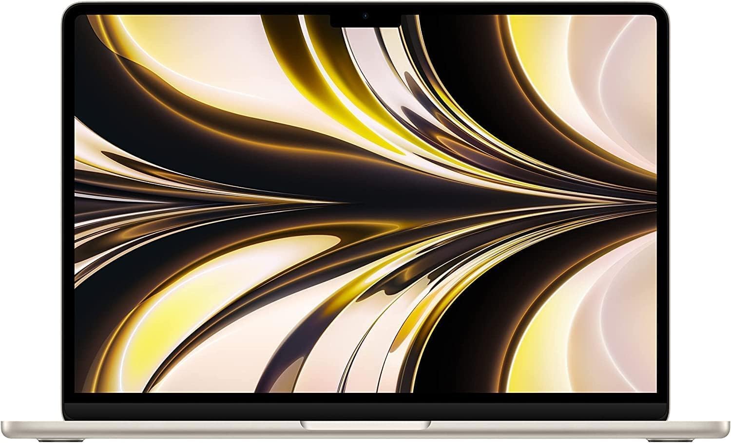 Apple 2022 MacBook Air with Apple M2 Chip, 13-inch, 8GB RAM, 512GB SSD Storage, Starlight (Renewed)