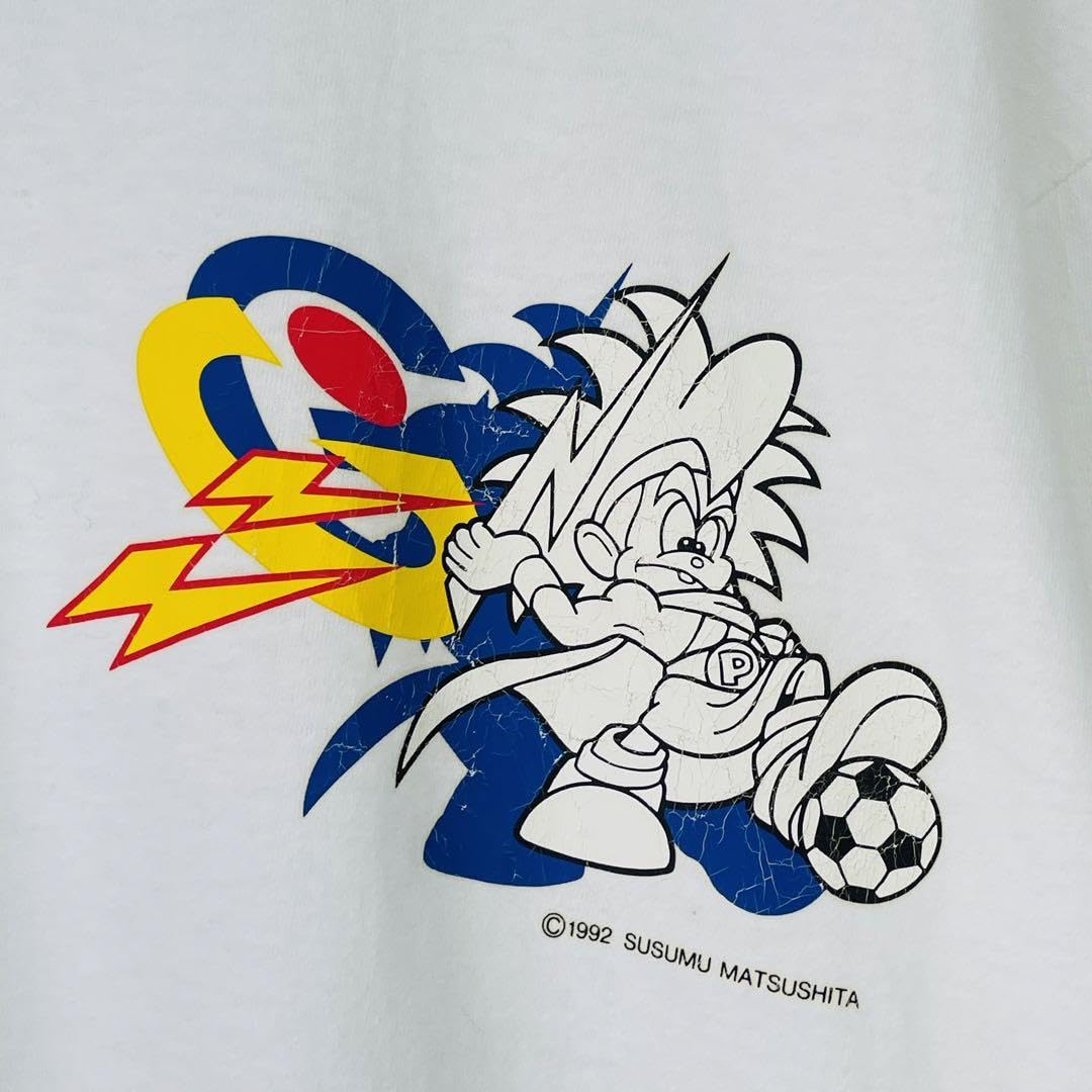 激レア❗️初期 Jリーグ ガンバ大阪ガンバボーイ Tシャツ 白 松下進 激レア❗️初期 Jリーグ ガンバ大阪ガンバボーイ Tシャツ 白