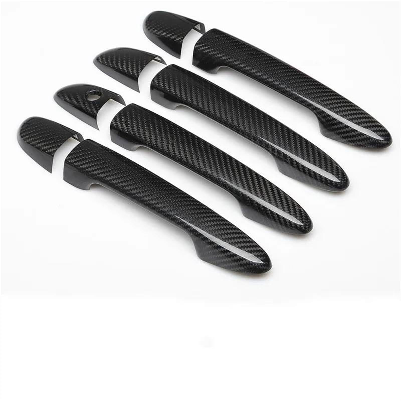 SLIMES Car Door Handle Cover Exterior Trim Decoration Accessories ABS for Mazda Cx-5 Cx5 CX 5 2012-2022 Protection(Carbon A)