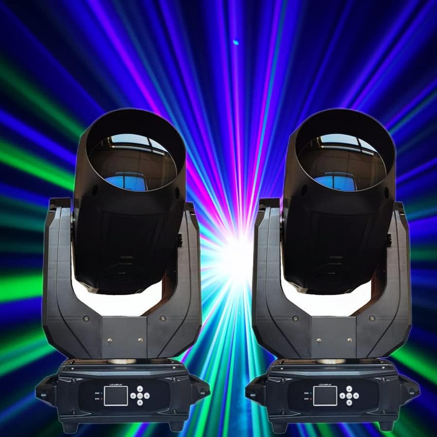 260W Beam 9R Cabeza Móvil Efectos DMX512 para boda, DJ, bar, discoteca, fiesta, Navidad (2 paqueteslotes)