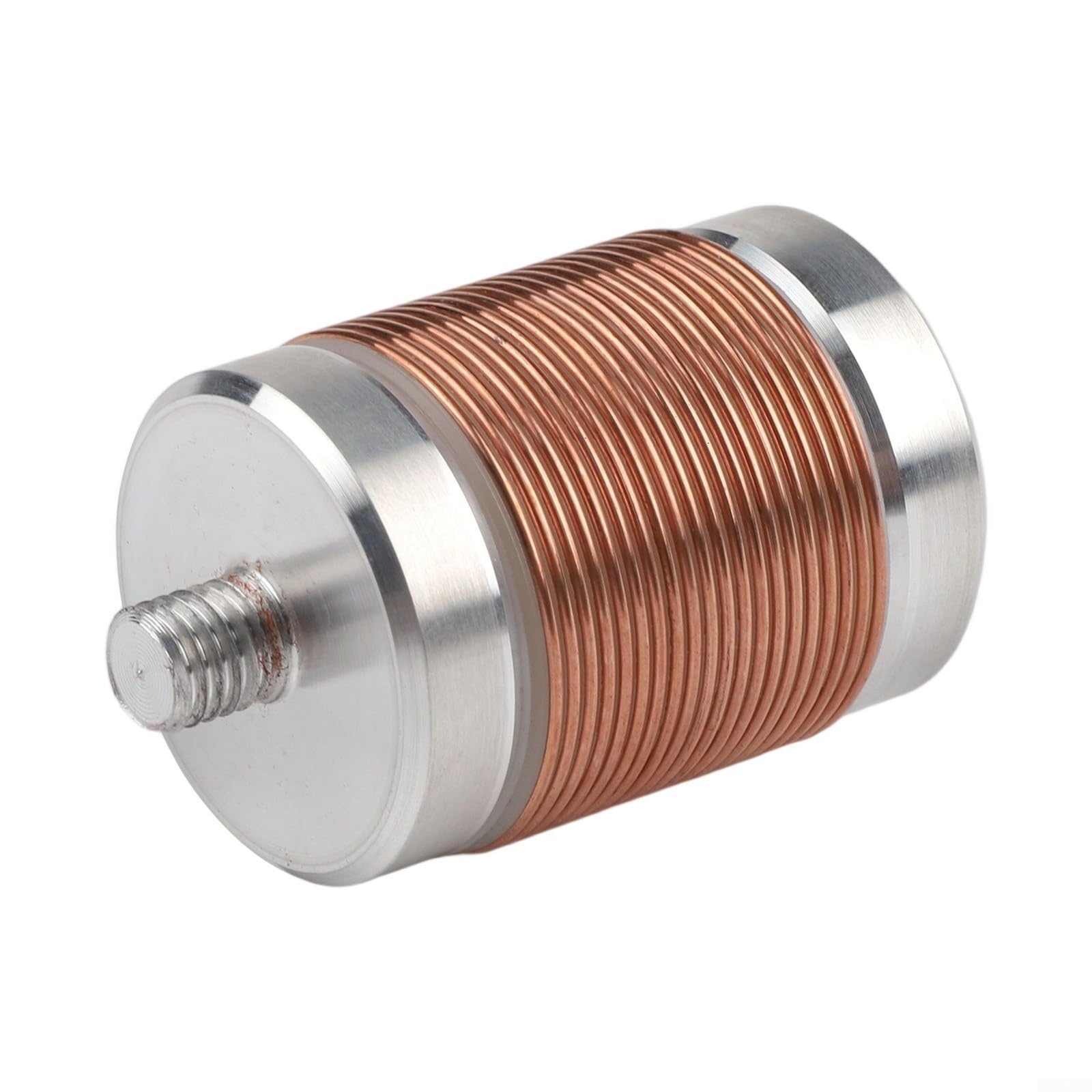 Bobine à induction M10 40 m pour JPC-7 à ondes courtes SW, bobine de chargement de 150 W, pièce de rechange, finition argent et cuivre