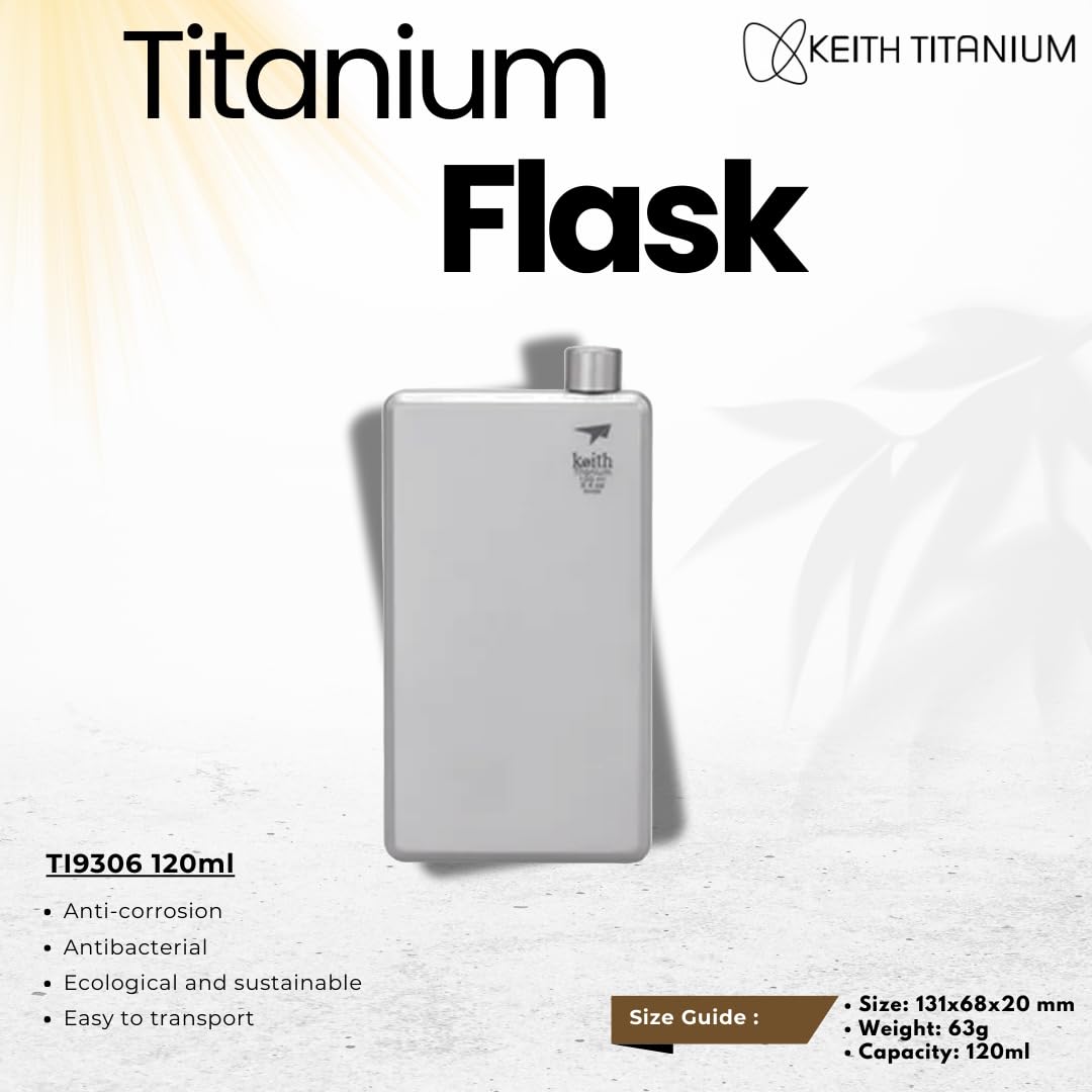 Keith Round Flask with Funnel Ti9302 (120 Ml)
