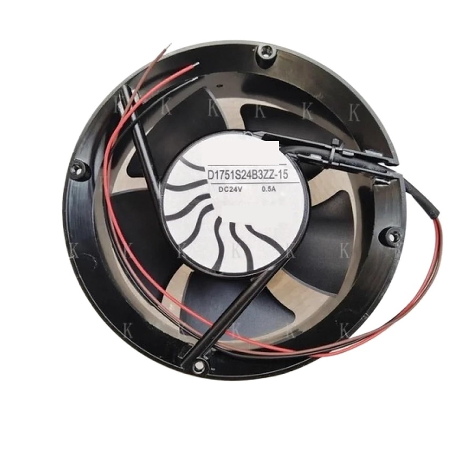 BRODEFUP D1751S24B3ZZ-15 DC24V 0.5A 3-Wire Inverter Cooling Fan