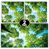 Aheroi Light Covers, 2 Pcs 4 x 2 FT Fluorescent...