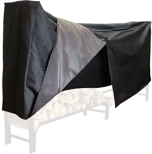 Xuyuan Log Holder Cover - Waterproof Cover for WoodPatio Furniture Covers for Large Log Racks Use Great Winter Holiday Present for Family Members