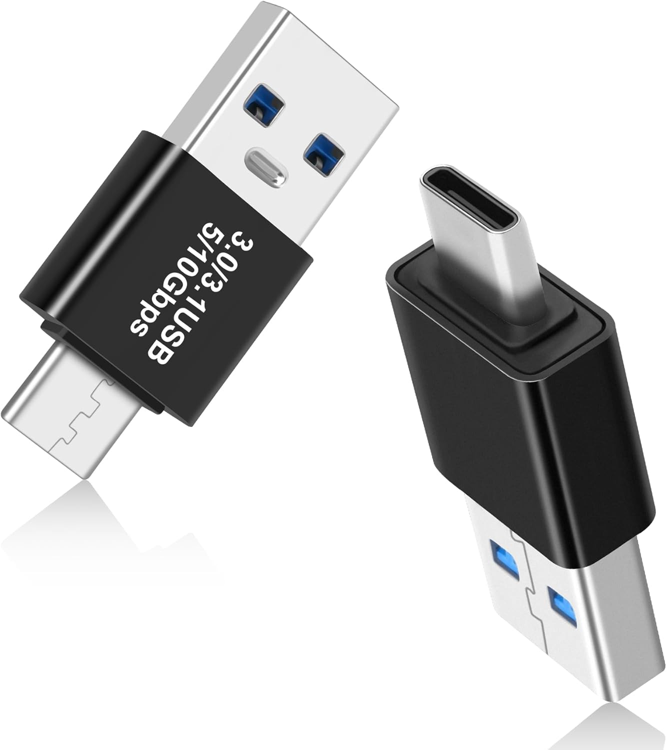 AIYEEN USB 3.0/3.1 Male to USBC Male Adapter (2 Pack), OTG 3.0/3.1 USB