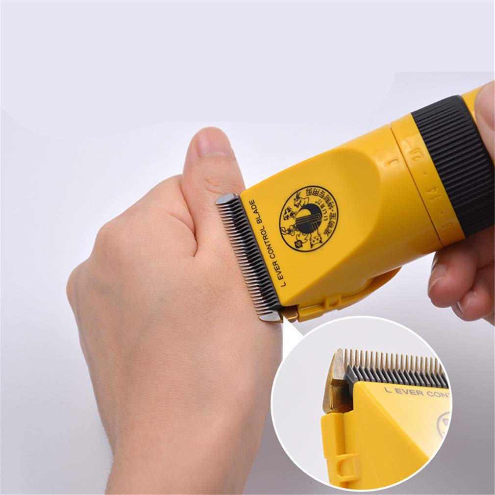 Pet Elettrico Clippers Pet Regolatore dei Capelli Animali Grooming Clippers Macchina del Rasoio per Il Gatto del Cane Portatile per Piccolo Medio Grande Cani Gatti E Altri Animali Domestici