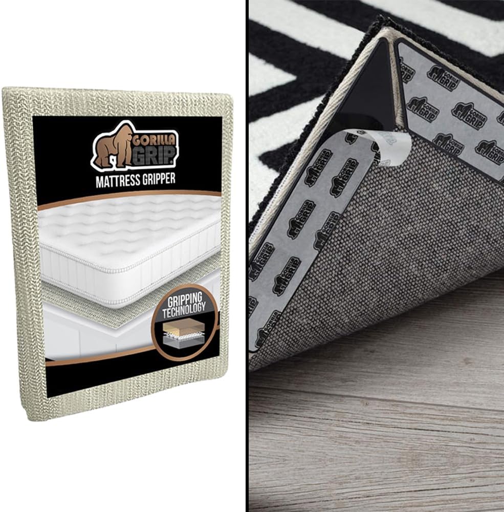 Gorilla Grip Mattress Slide Stopper and Gripper and Rug