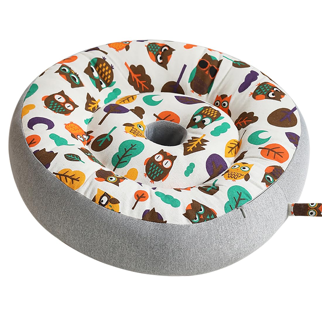 VHJdtE Seat Cushion, Round Meditation|PP Cotton Filling Comfort Sitting Pad|Ergonomic Durable Soft Seat(A,45cm(17.7in))