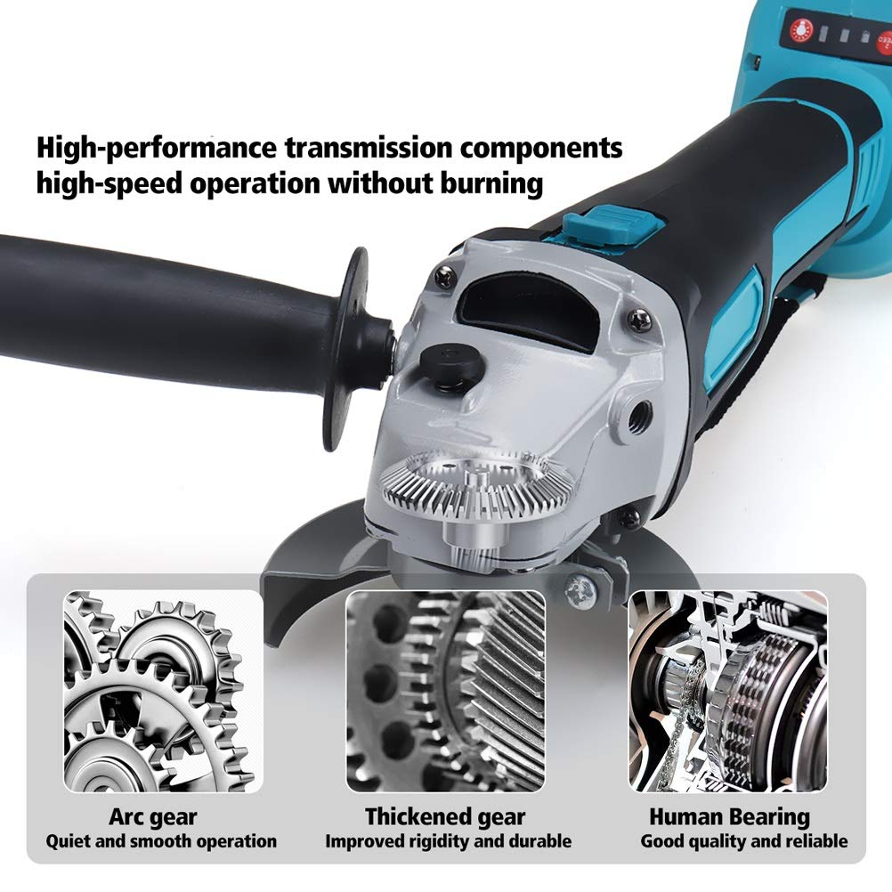 Catolsss Akku-Bürstenschleifer 800W Kompatibel mit Makita 18V Catolsss Akku-Bürstenschleifer 800W Kompatibel mit Makita 18V