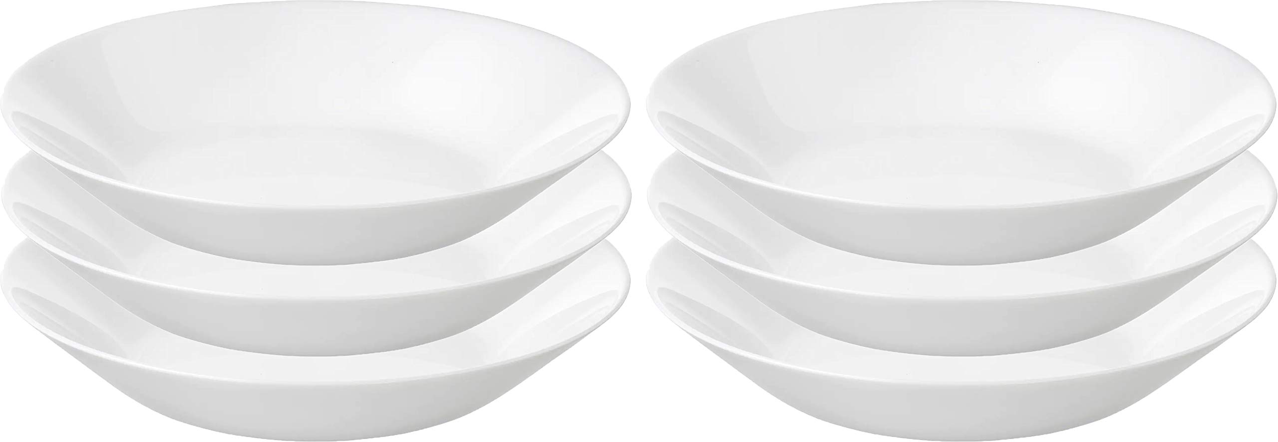 IKEAOFTAST Deep Plates 20 cm White Pack of 6