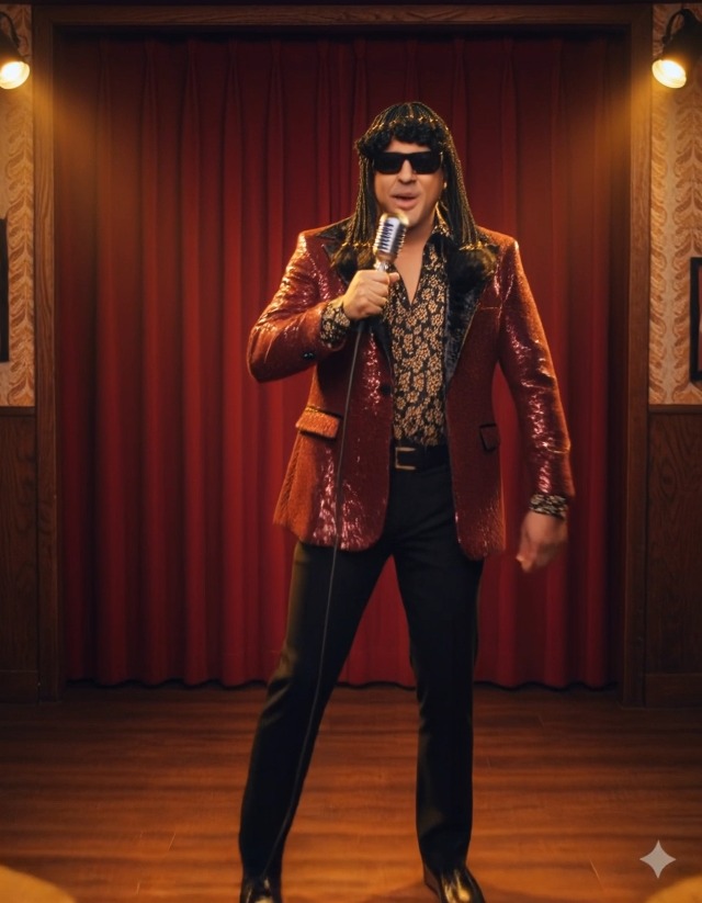 Amazon.com: FVLFIL Rick James Funkmaster Color Black - Enigma Wigs