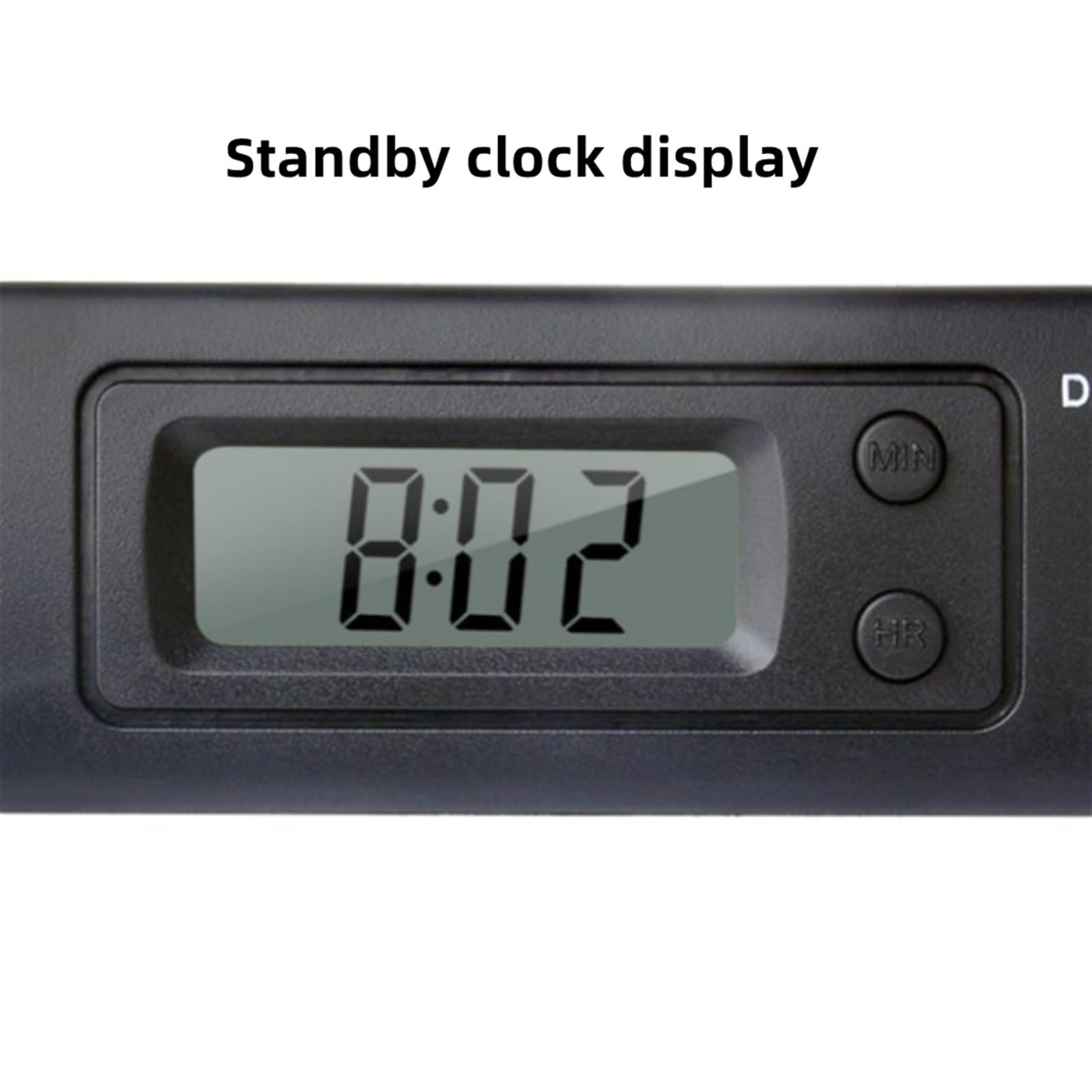 DS-1 termometr samochodowy wyświetlacz LCD C/F zegar czujnik temperatury kontroler termostatu wewnątrz i na zewnątrz z sondą