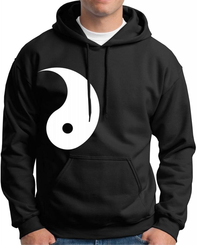 Yin and yang couple hoodies Clearance
