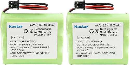 Miniatura 7 de Kastar Paquete de 1 batería de repuesto para Panasonic P-P501 P-P501A P-P501PA HHRP501 KX-A36 KX-TA38 TYPE 1 P-P504 P-P504A P-P504PA TYPE 11 P-P505
