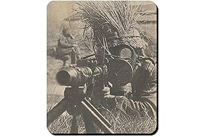 ABC Alarm MG 34 Gas Mask Machine Gun Photo Alarm Clock for Kids Bedrooms