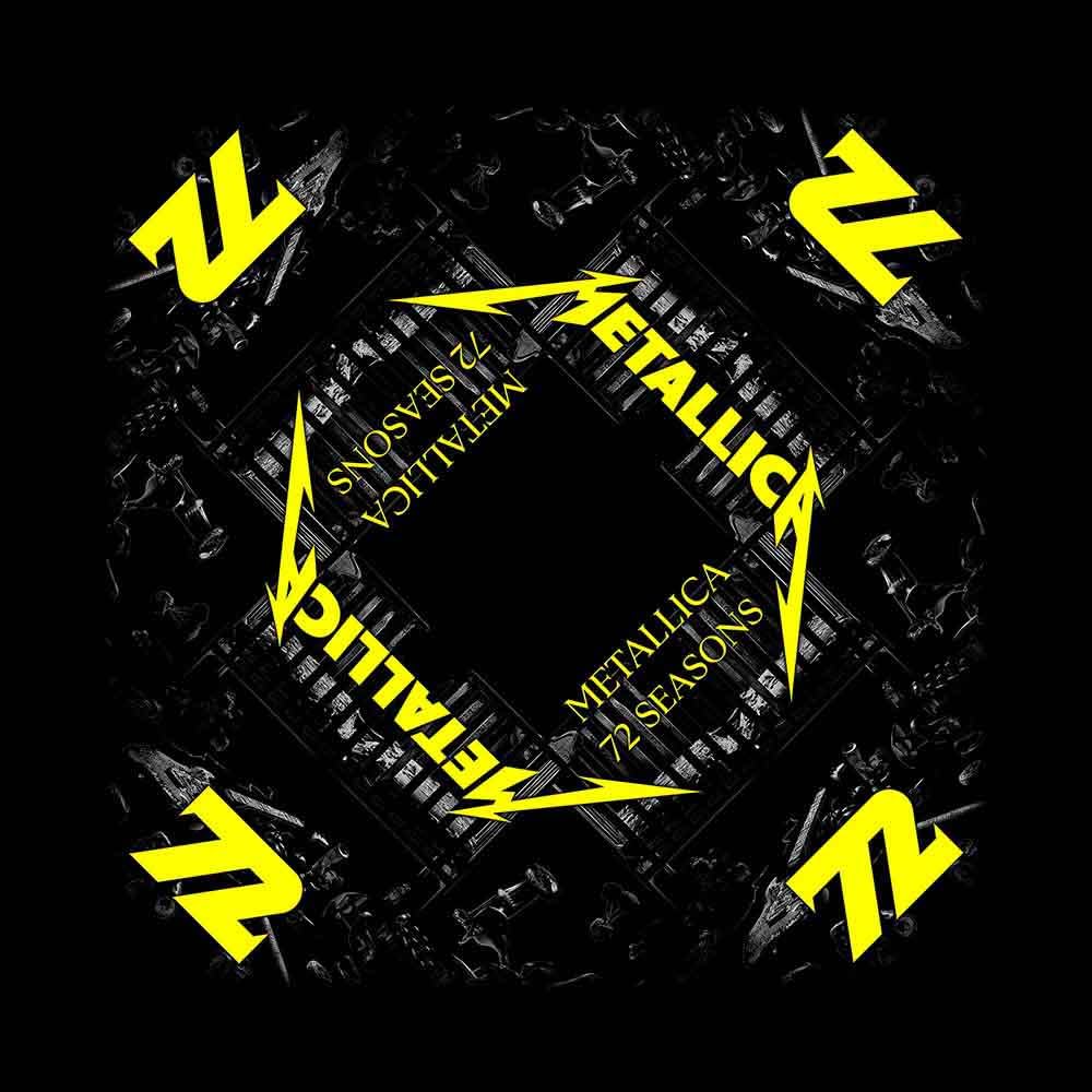 Razamataz Metallica 72 Seasons Bandana Black 54x56cm