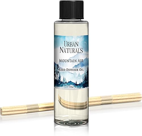 Miniatura 49 de Urban Naturals Citrus Bliss - Recambio de aceite de difusor de caña perfumada con mandarina y pomelo + varillas de repuesto | Aroma cítrico fresco y