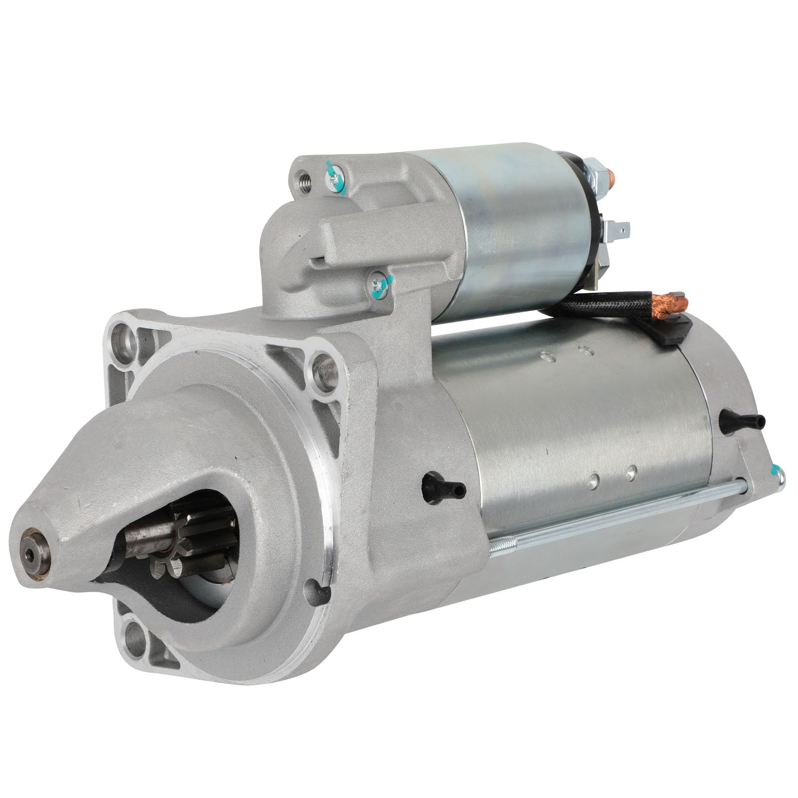 SCITOO Starter Motor fit for Case JX100U 2002-2007 All Iveco 4-239 Diesel PLGR Replacement Starter 18374 | For Case JX1095N 2005-2008 All 4cyl Turbo Diesel|Starters Motor