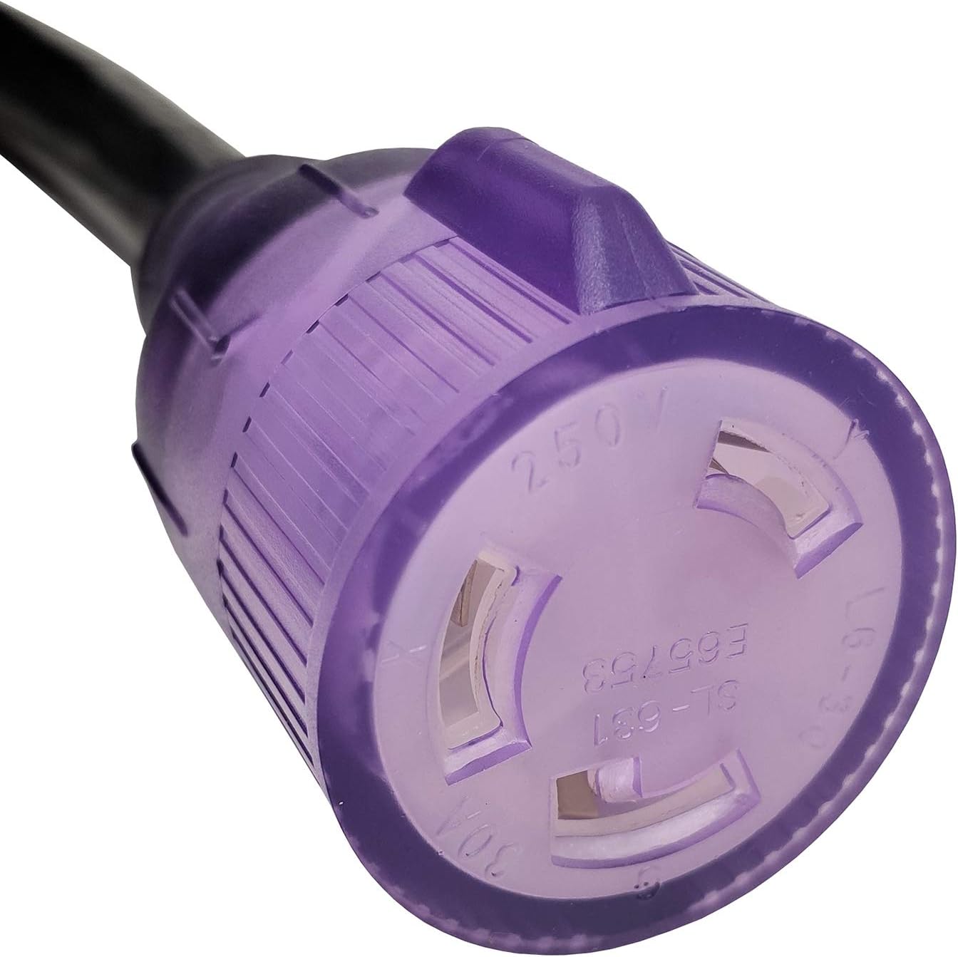 Parkworld NEMA L6-30 Extension Cord, Locking 3-Prong, 30 AMP, 250 Volts, 7500 Watts (50FT)