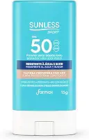 Farmax - Prot Solar Sunless Fps50 Sport Farmax Bastao 15G