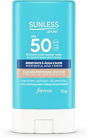 Farmax - Prot Solar Sunless Fps50 Sport Farmax Bastao 15G