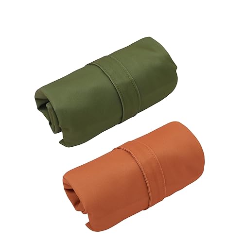 Miniatura 49 de ALVABABY 2 bolsas de pañales de tela para ropa húmeda, reutilizables con dos bolsillos con cremallera, para viajes, playa, piscina, guardería, 01